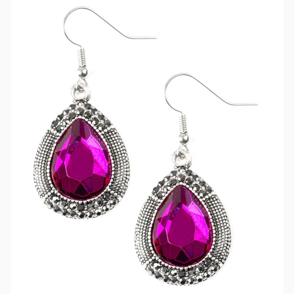 Grandmaster Shimmer- Pink Earring